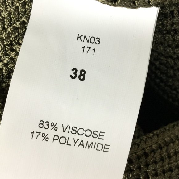 NWT Atlein Olive Sweater 38 - Picture 7 of 9